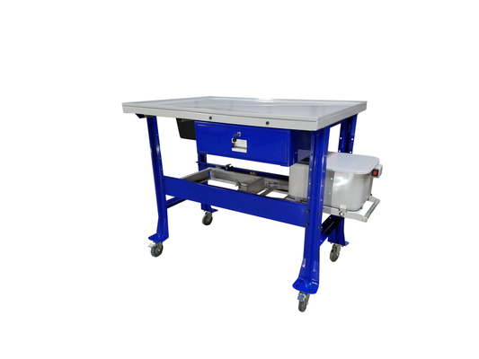 iDeal PTDT-PW-1000 - Premium Tear Down Table with Parts Washer